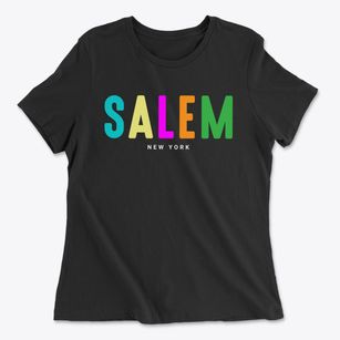 Salem New York Color Pop Women's Cotton T-Shirt