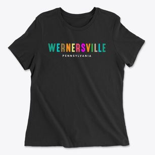 Wernersville Pennsylvania Color Pop Women's Cotton T-Shirt