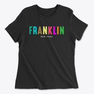 Franklin New York Color Pop Women's Cotton T-Shirt