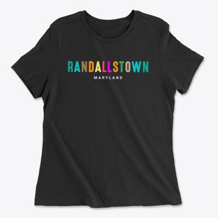 Randallstown Maryland Color Pop Women's Cotton T-Shirt