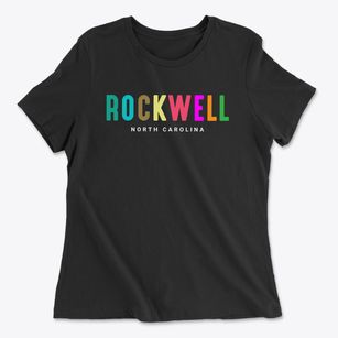 Rockwell North Carolina Color Pop Women's Cotton T-Shirt