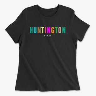 Huntington Texas Color Pop Women's Cotton T-Shirt