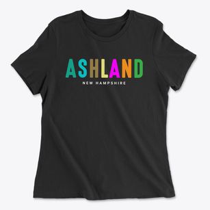 Ashland New Hampshire Color Pop Women's Cotton T-Shirt