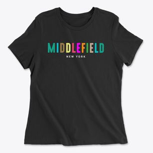 Middlefield New York Color Pop Women's Cotton T-Shirt