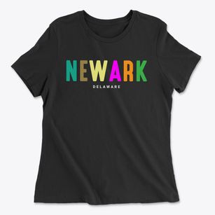 Newark Delaware Color Pop Women's Cotton T-Shirt