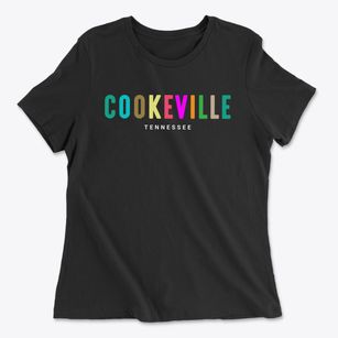 Cookeville Tennessee Color Pop Women's Cotton T-Shirt