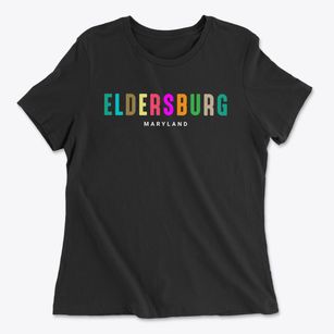 Eldersburg Maryland Color Pop Women's Cotton T-Shirt