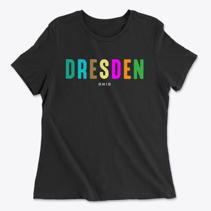 Dresden Ohio Color Pop Women's Cotton T-Shirt
