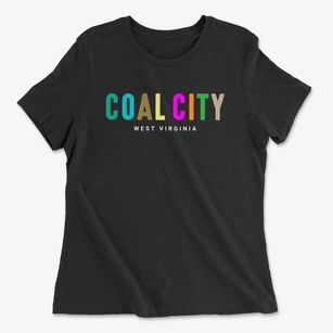 Coal City West Virginia Color Pop Women's Cotton T-Shirt