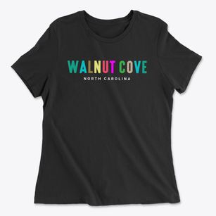 Walnut Cove North Carolina Color Pop Women's Cotton T-Shirt