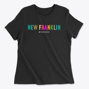 New Franklin Missouri Color Pop Women's Cotton T-Shirt