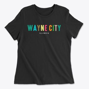 Wayne City Illinois Color Pop Women's Cotton T-Shirt