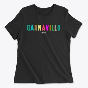 Garnavillo Iowa Color Pop Women's Cotton T-Shirt