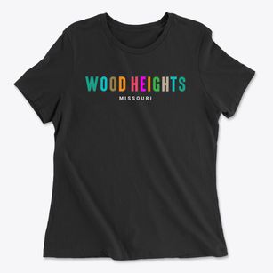 Wood Heights Missouri Color Pop Women's Cotton T-Shirt