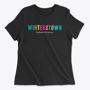 Winterstown Pennsylvania Color Pop Women's Cotton T-Shirt