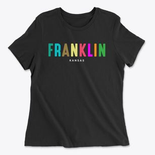 Franklin Kansas Color Pop Women's Cotton T-Shirt