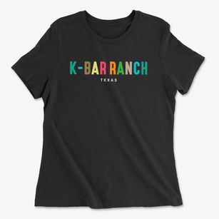 K-bar Ranch Texas Color Pop Women's Cotton T-Shirt