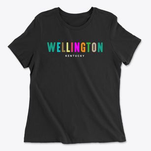 Wellington Kentucky Color Pop Women's Cotton T-Shirt