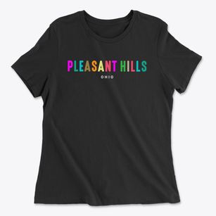 Pleasant Hills Ohio Color Pop Women's Cotton T-Shirt