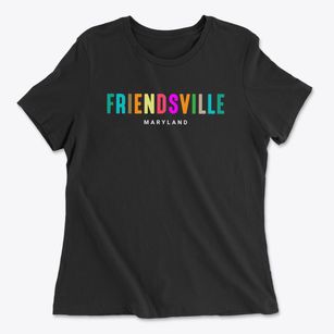 Friendsville Maryland Color Pop Women's Cotton T-Shirt