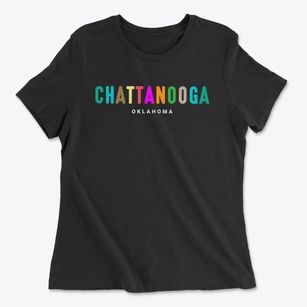 Chattanooga Oklahoma Color Pop Women's Cotton T-Shirt