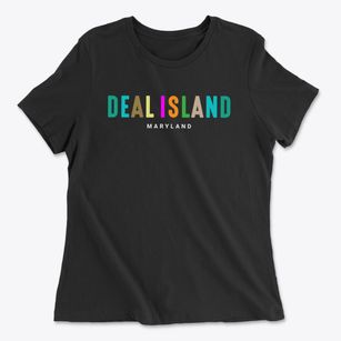 Deal Island Maryland Color Pop Women's Cotton T-Shirt