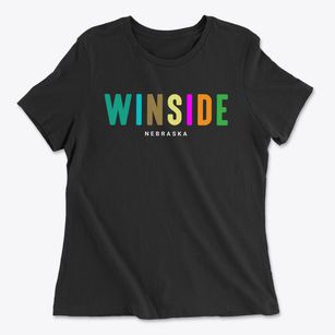 Winside Nebraska Color Pop Women's Cotton T-Shirt