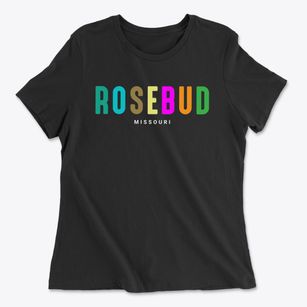 Rosebud Missouri Color Pop Women's Cotton T-Shirt