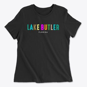 Lake Butler Florida Color Pop Women's Cotton T-Shirt