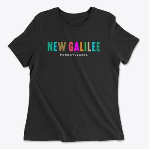 New Galilee Pennsylvania Color Pop Women's Cotton T-Shirt