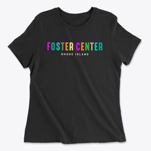 Foster Center Rhode Island Color Pop Women's Cotton T-Shirt