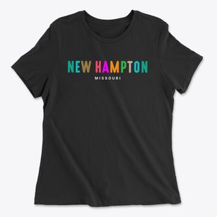 New Hampton Missouri Color Pop Women's Cotton T-Shirt