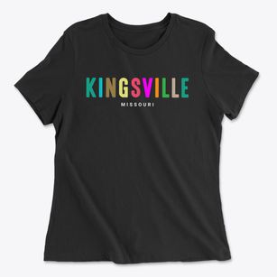 Kingsville Missouri Color Pop Women's Cotton T-Shirt