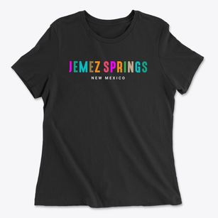 Jemez Springs New Mexico Color Pop Women's Cotton T-Shirt