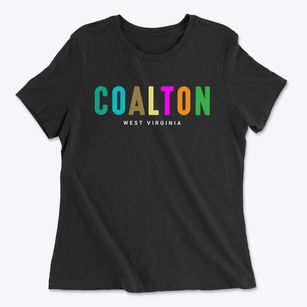 Coalton West Virginia Color Pop Women's Cotton T-Shirt