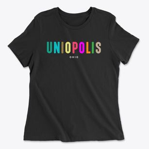 Uniopolis Ohio Color Pop Women's Cotton T-Shirt