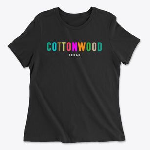 Cottonwood Texas Color Pop Women's Cotton T-Shirt