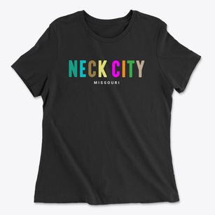 Neck City Missouri Color Pop Women's Cotton T-Shirt