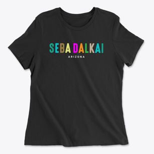 Seba Dalkai Arizona Color Pop Women's Cotton T-Shirt