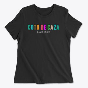 Coto De Caza California Color Pop Women's Cotton T-Shirt