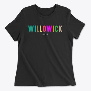 Willowick Ohio Color Pop Women's Cotton T-Shirt
