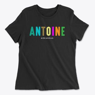 Antoine Arkansas Color Pop Women's Cotton T-Shirt