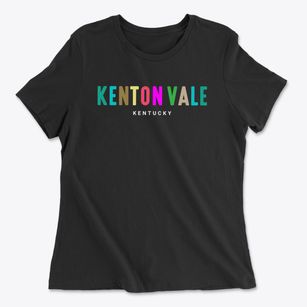 Kenton Vale Kentucky Color Pop Women's Cotton T-Shirt