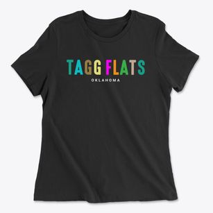 Tagg Flats Oklahoma Color Pop Women's Cotton T-Shirt