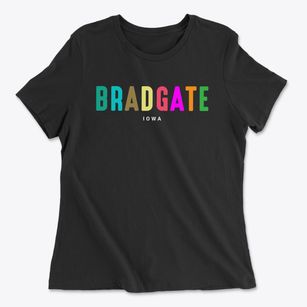 Bradgate Iowa Color Pop Women's Cotton T-Shirt