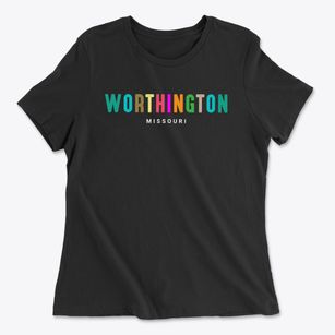Worthington Missouri Color Pop Women's Cotton T-Shirt