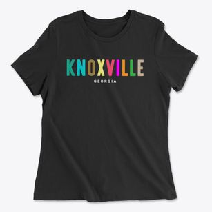 Knoxville Georgia Color Pop Women's Cotton T-Shirt