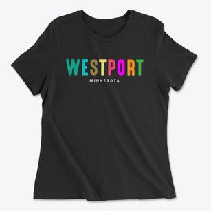 Westport Minnesota Color Pop Women's Cotton T-Shirt