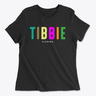 Tibbie Alabama Color Pop Women's Cotton T-Shirt