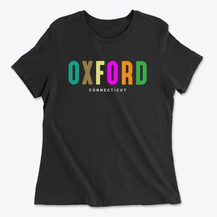 Oxford Connecticut Color Pop Women's Cotton T-Shirt